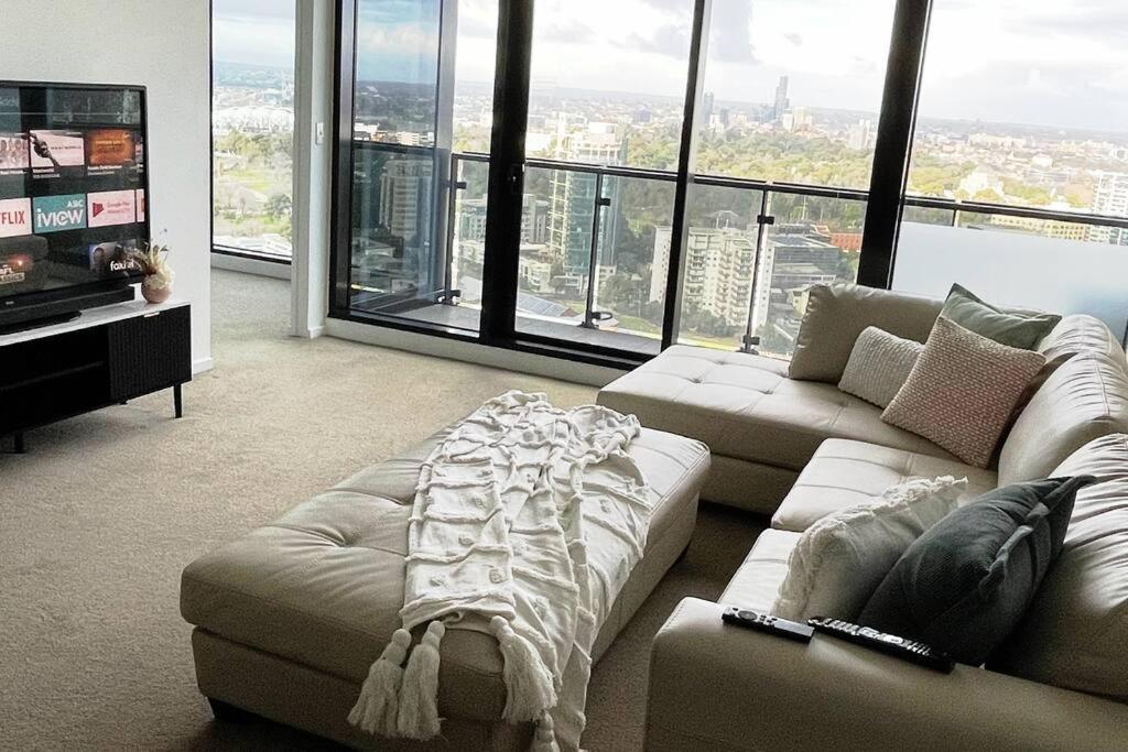 Lux 3 Bedroom Apartment In Southbank Мельбурн Екстер'єр фото